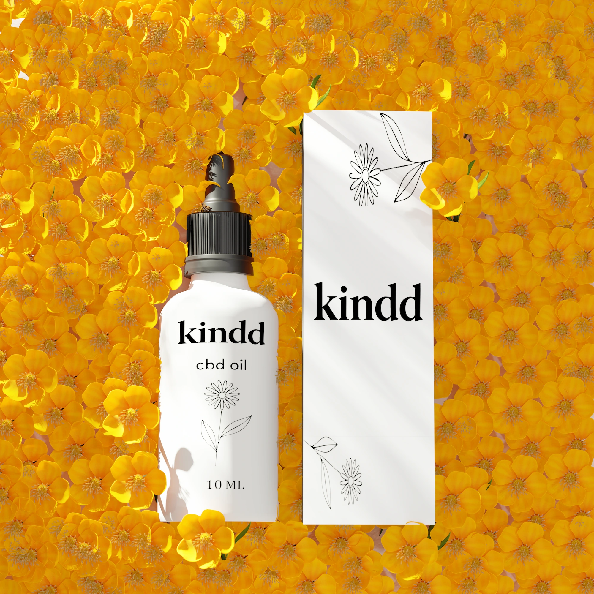 Nuori Skincare 3D Visualization Nature Scene